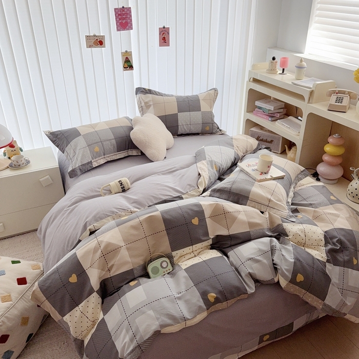 91家纺网 家纺一手货源 找家纺 于果 2024新款全棉13370四件套（9）积木电台