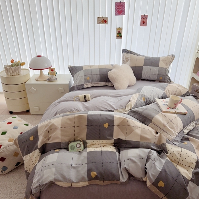 91家纺网 家纺一手货源 找家纺 于果 2024新款全棉13370四件套（9）积木电台