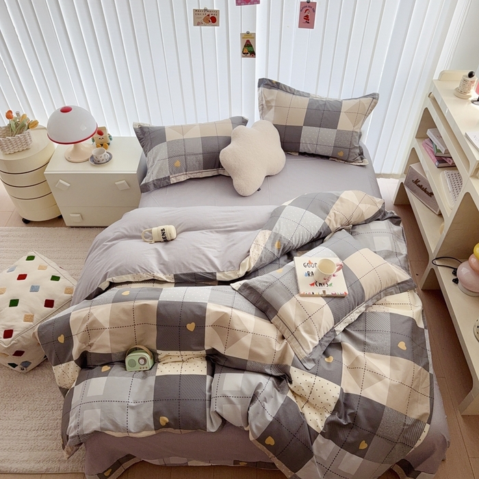 91家纺网 家纺一手货源 找家纺 于果 2024新款全棉13370四件套（9）积木电台