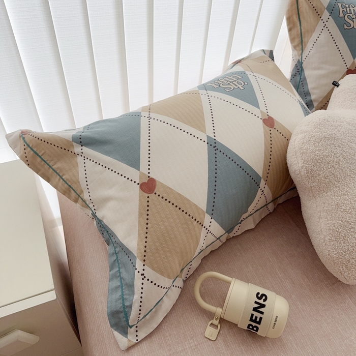 91家纺网 家纺一手货源 找家纺 于果 2024新款全棉13370四件套（9）极光