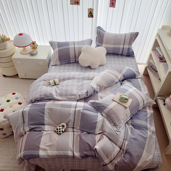 91家纺网 家纺一手货源 找家纺 于果 2024新款全棉13370四件套（9）量子空间