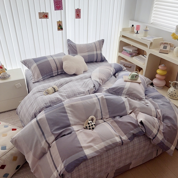 91家纺网 家纺一手货源 找家纺 于果 2024新款全棉13370四件套（9）量子空间