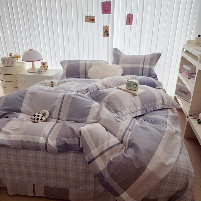 91家纺网 家纺一手货源 找家纺 于果 2024新款全棉13370四件套（9）量子空间