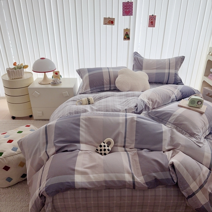 91家纺网 家纺一手货源 找家纺 于果 2024新款全棉13370四件套（9）量子空间