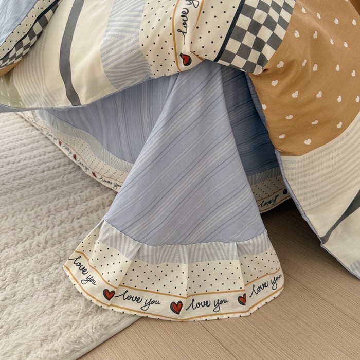 91家纺网 家纺一手货源 找家纺 于果 2024新款全棉13370四件套（9）梦彩