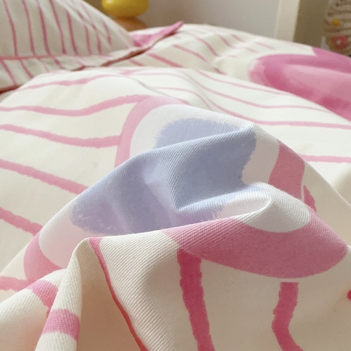 91家纺网 家纺一手货源 找家纺 于果 2024新款全棉13370四件套（9） 完美情调