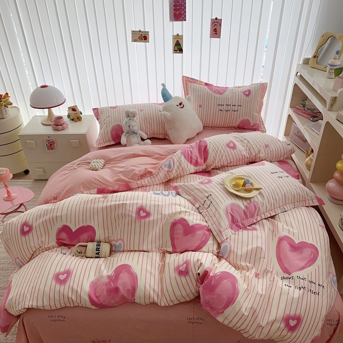 91家纺网 家纺一手货源 找家纺 于果 2024新款全棉13370四件套（9） 完美情调