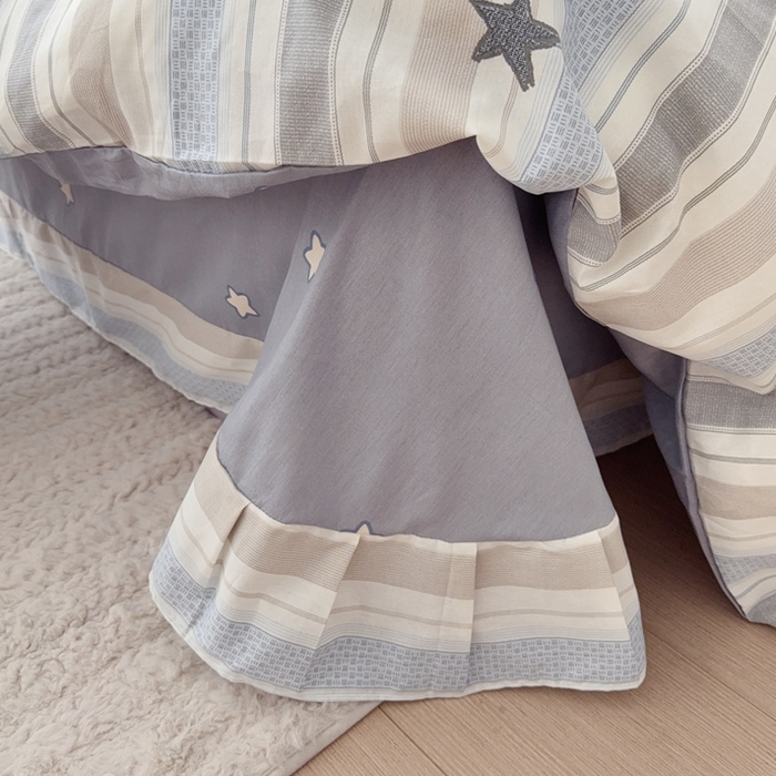 91家纺网 家纺一手货源 找家纺 于果 2024新款全棉13370四件套（9）星光大道