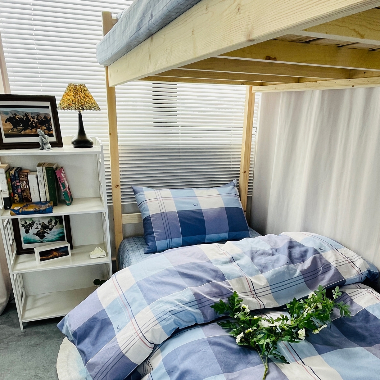 91家纺网 家纺一手货源 找家纺 （总）云梦13372全棉学生宿舍纯棉三六件套全棉三件套源头工厂常年有货