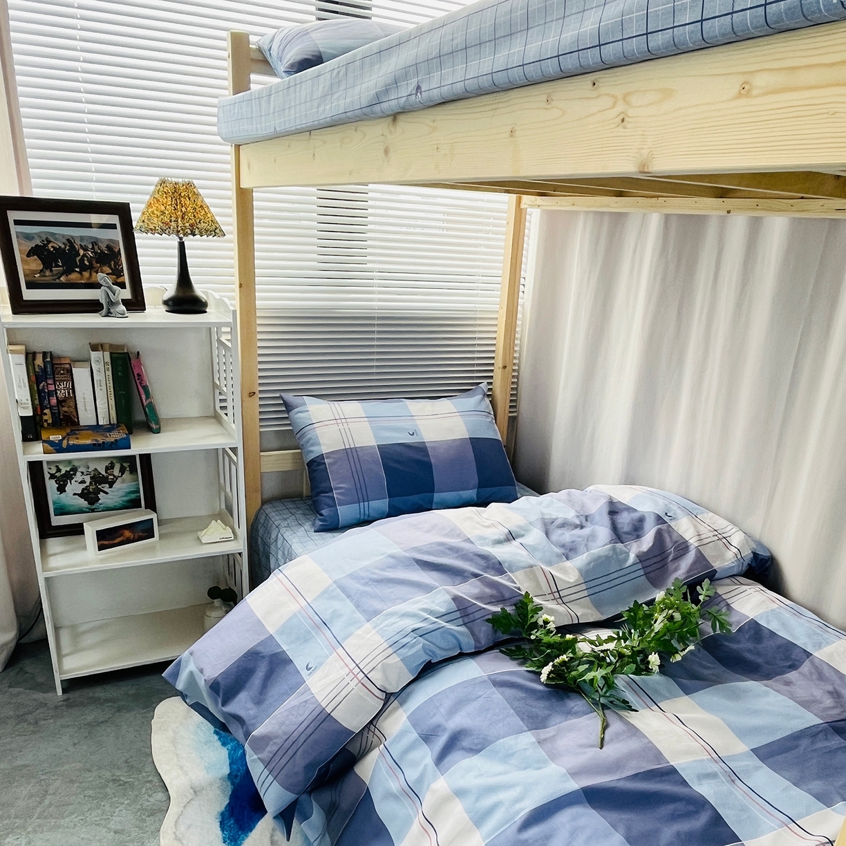 91家纺网 家纺一手货源 找家纺 （总）云梦13372全棉学生宿舍纯棉三六件套全棉三件套源头工厂常年有货