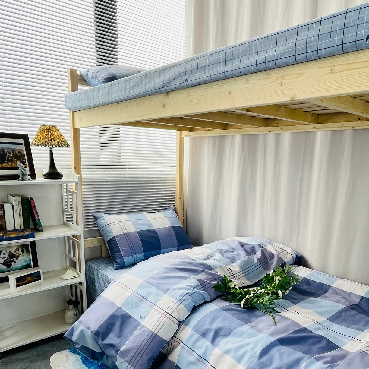 91家纺网 家纺一手货源 找家纺 （总）云梦13372全棉学生宿舍纯棉三六件套全棉三件套源头工厂常年有货