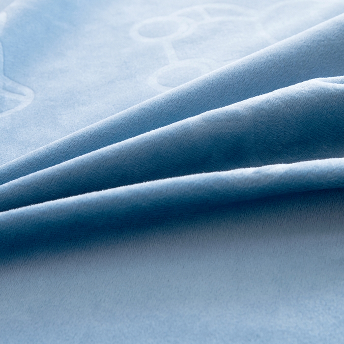 91家纺网 家纺一手货源 找家纺 茗婷家纺 2025新款供跨境外贸亚马逊保暖水晶绒防水床单单床单床单单件隔尿垫护理垫 湖蓝色