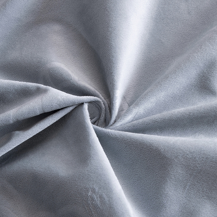 91家纺网 家纺一手货源 找家纺 茗婷家纺 2025新款供跨境外贸亚马逊保暖水晶绒防水床单单床单床单单件隔尿垫护理垫 浅灰