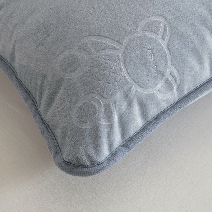 91家纺网 家纺一手货源 找家纺 茗婷家纺 2025新款供跨境外贸亚马逊保暖水晶绒防水床单单床单床单单件隔尿垫护理垫 浅灰