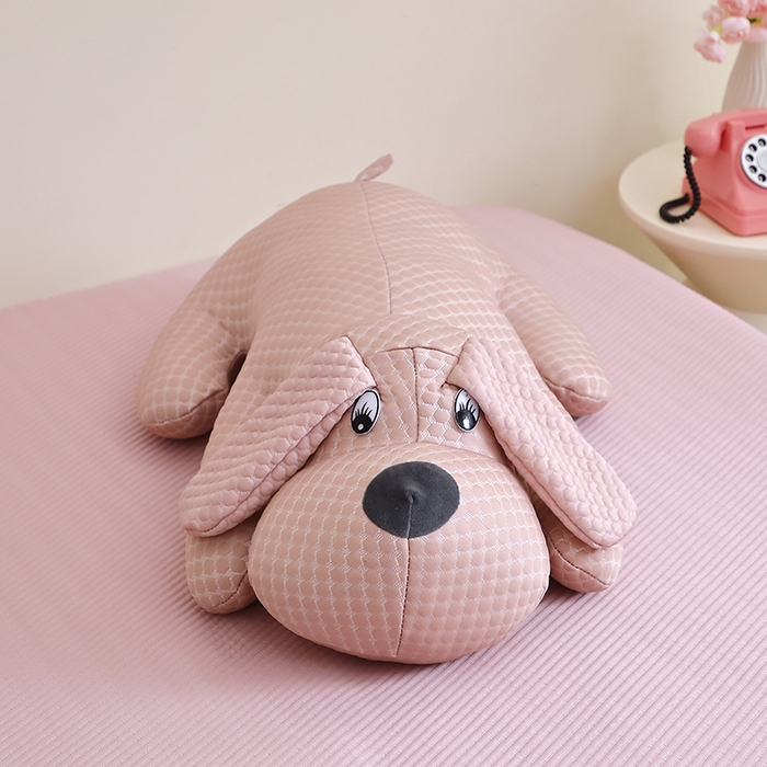 91家纺网 家纺一手货源 找家纺 （总）糖果枕芯 2025新款玩偶凉感趴趴狗玩具抱枕陪睡安抚