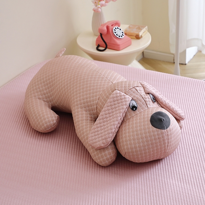 91家纺网 家纺一手货源 找家纺 （总）糖果枕芯 2025新款玩偶凉感趴趴狗玩具抱枕陪睡安抚