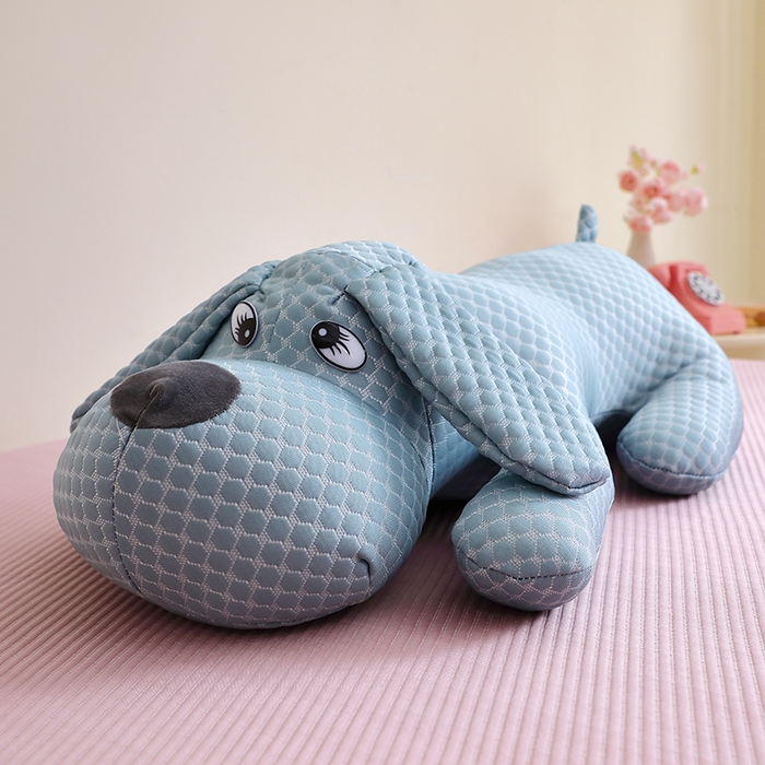 91家纺网 家纺一手货源 找家纺 （总）糖果枕芯 2025新款玩偶凉感趴趴狗玩具抱枕陪睡安抚
