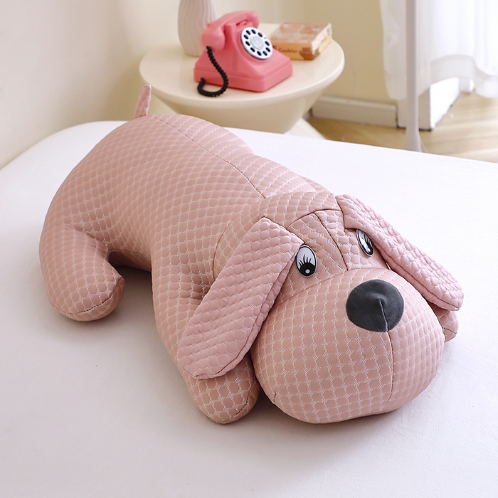 91家纺网 家纺一手货源 找家纺 （总）糖果枕芯 2025新款玩偶凉感趴趴狗玩具抱枕陪睡安抚