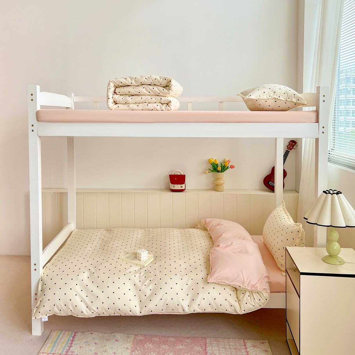 91家纺网 家纺一手货源 找家纺 （总）楠沐家纺 2025新款格子系列亲肤磨毛芦荟棉宿舍学生三件套四件套