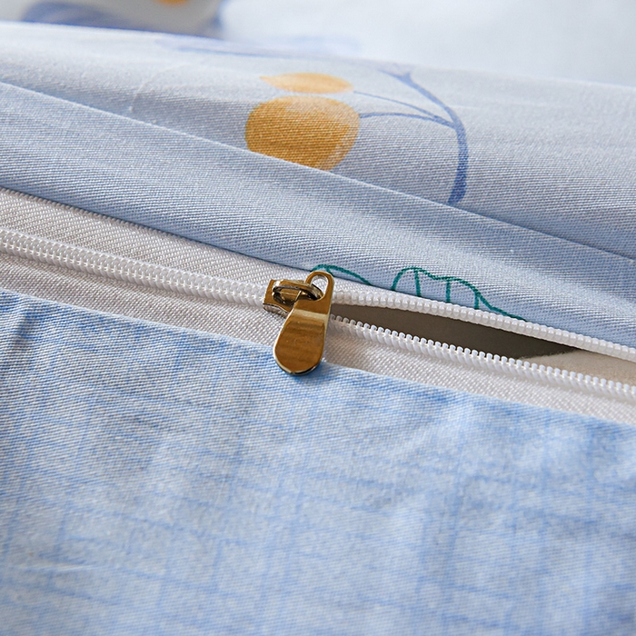 91家纺网 家纺一手货源 找家纺 天之爱 2025新款全棉纯棉学生上下铺宿舍三件套多件套六件套第二批 银杏叶