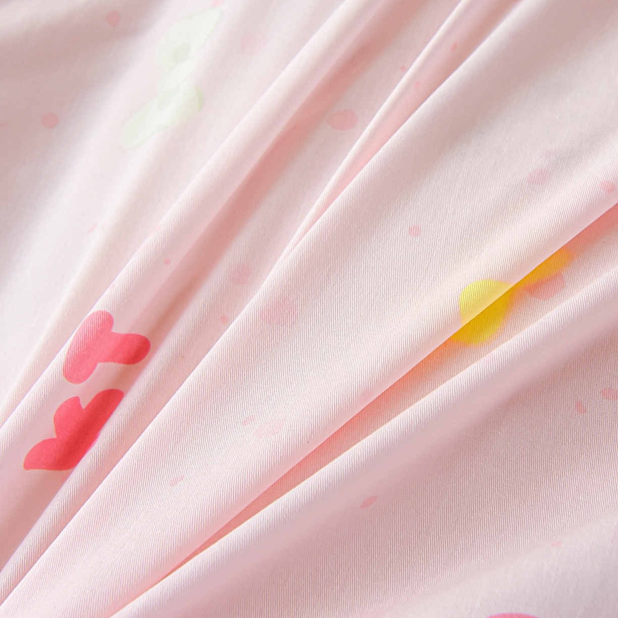 91家纺网 家纺一手货源 找家纺 天之爱 2025新款全棉纯棉印花三件套学生六件套 甜美Kitty