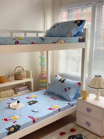 91家纺网 家纺一手货源 找家纺 名兮家居 2025-奥特曼-三丽鸥全棉13372学生床上下铺床笠【含防伪标】 奥特勇士