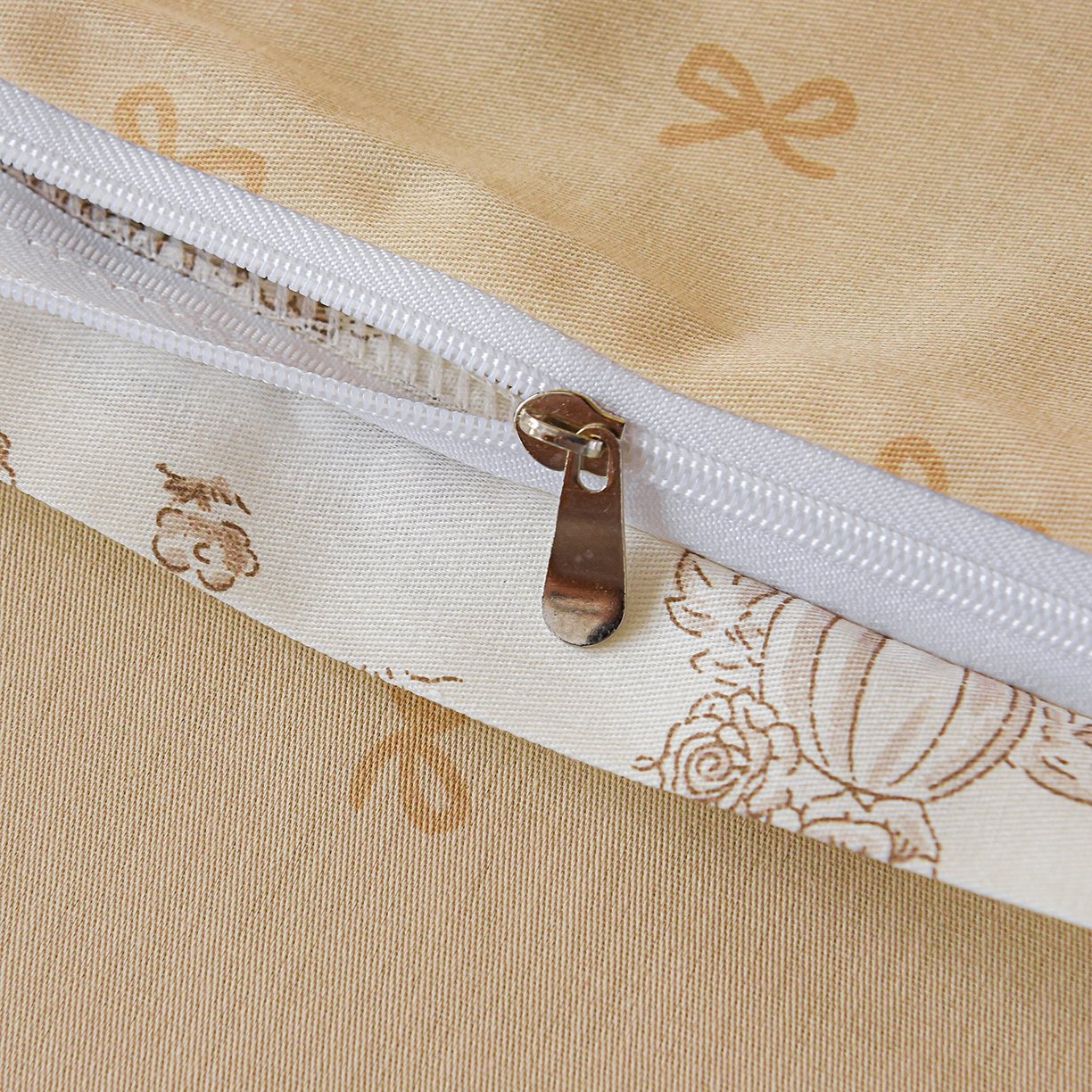 91家纺网 家纺一手货源 找家纺 天之爱 2025新款全棉纯棉印花三件套学生六件套 乡野小筑