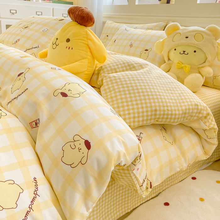 91家纺网 家纺一手货源 找家纺 （总）博雅 2025新款全棉三丽鸥全棉四件套-小版