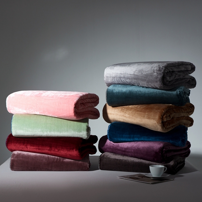 91家纺网 家纺一手货源 找家纺 （总）馨米莱家纺 2025新款全消光牛奶绒毛毯