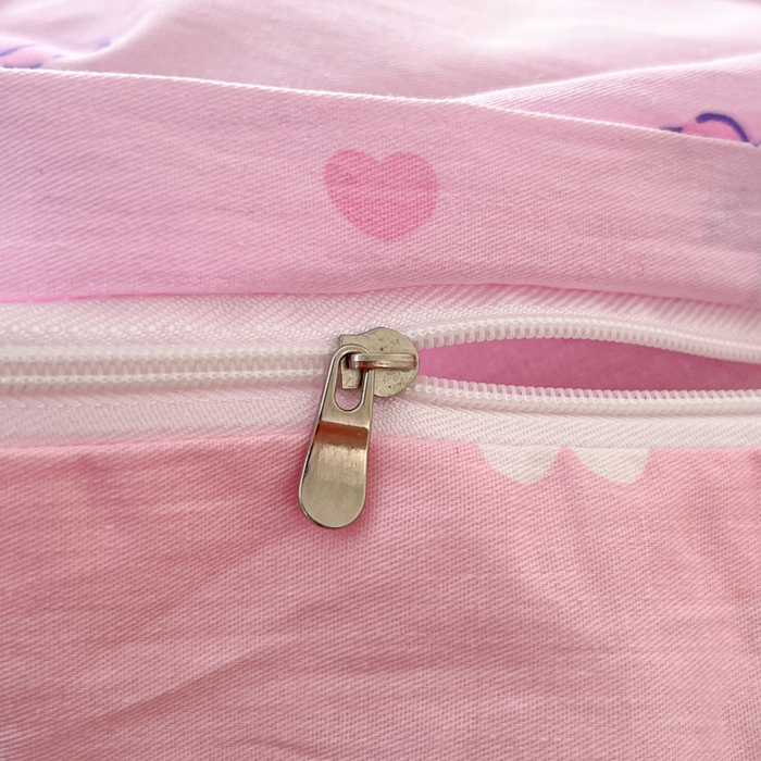 91家纺网 家纺一手货源 找家纺 博雅 2025新款全棉三丽鸥全棉四件套-小版 小爱心美乐蒂