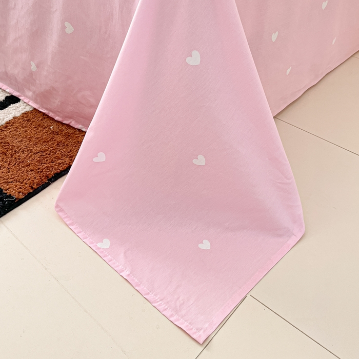 91家纺网 家纺一手货源 找家纺 博雅 2025新款全棉三丽鸥全棉四件套-小版 小爱心美乐蒂