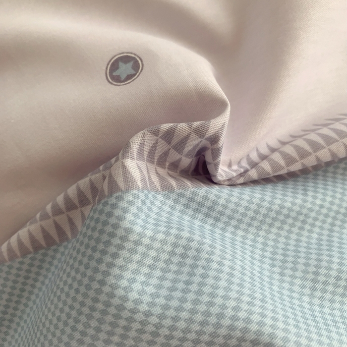 91家纺网 家纺一手货源 找家纺 莱豫家纺 2025春夏新款学生季全棉纯棉印花上下铺三件套学生宿舍三件套 条纹故事