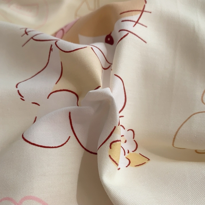 91家纺网 家纺一手货源 找家纺 莱豫家纺 2025春夏新款学生季全棉纯棉印花上下铺三件套学生宿舍三件套 星星猫咪