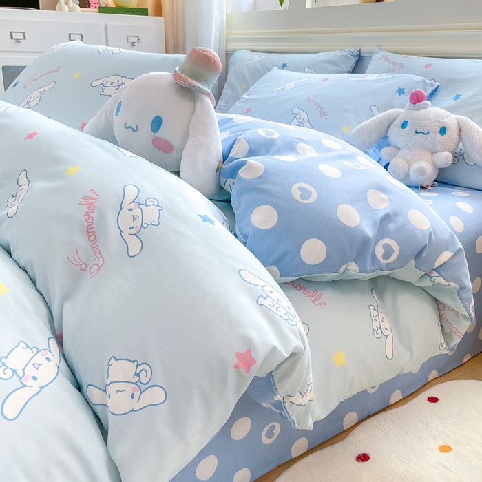 博雅 2025新款全棉三丽鸥全棉四件套-小版 满版玉桂狗