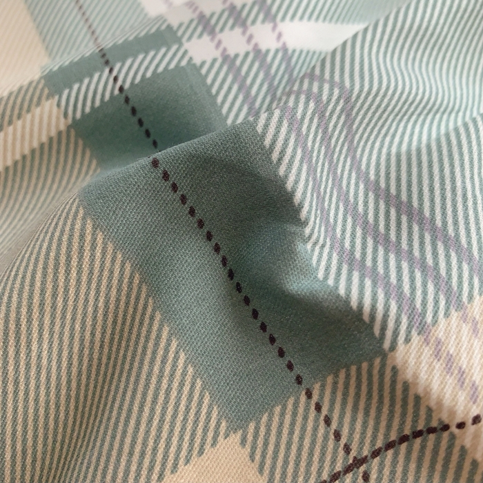 91家纺网 家纺一手货源 找家纺 莱豫家纺 2025春夏新款学生季全棉纯棉印花上下铺三件套学生宿舍三件套 休闲格绿