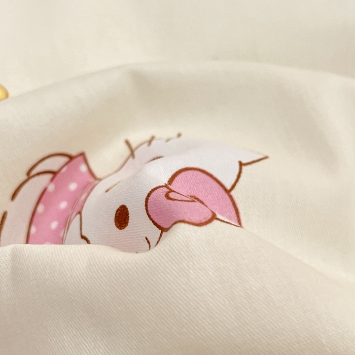 91家纺网 家纺一手货源 找家纺 博雅 2025新款全棉三丽鸥全棉四件套-小版 可爱KT