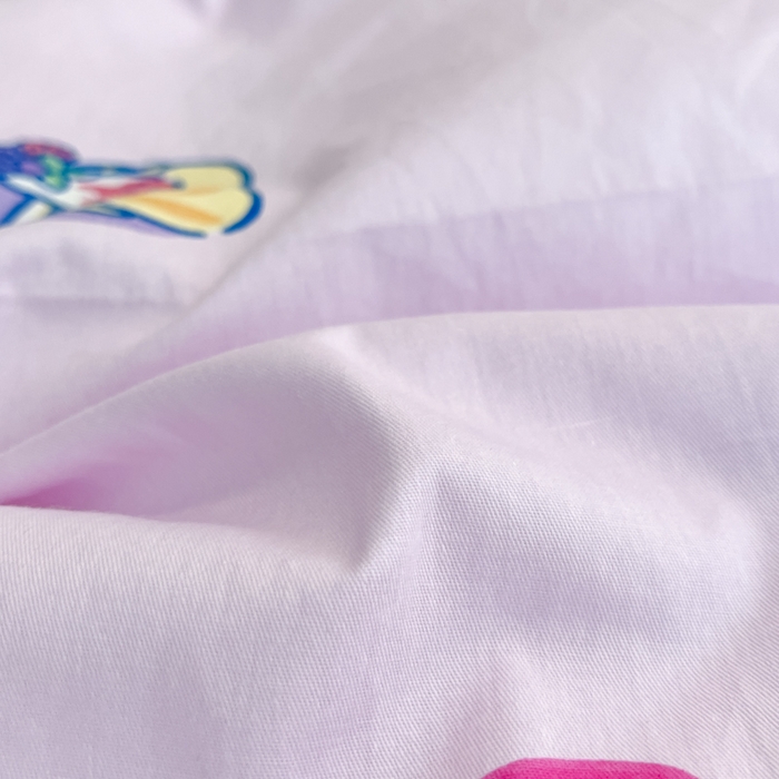 91家纺网 家纺一手货源 找家纺 博雅 2025新款全棉三丽鸥全棉四件套-小版 多彩库洛米AB版