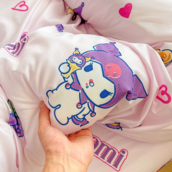 91家纺网 家纺一手货源 找家纺 （总）布可家纺 2025新款小清新时尚印花水洗磨毛四件套