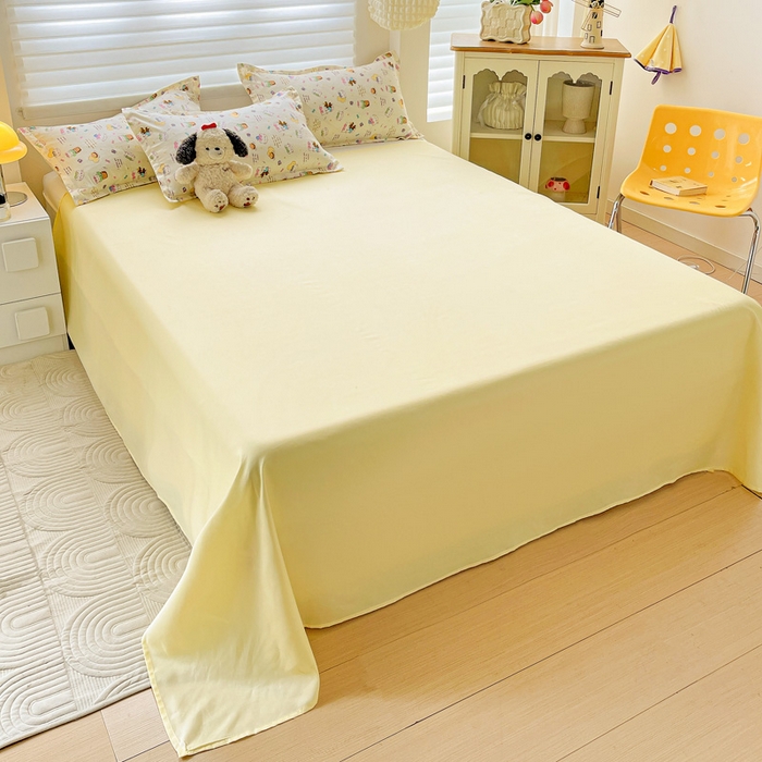 91家纺网 家纺一手货源 找家纺 布可家纺 2025新款水洗磨毛时尚印花四件套 猫咪日记