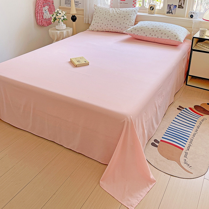 91家纺网 家纺一手货源 找家纺 布可家纺 2025新款水洗棉时尚印花四件套 落日玫瑰