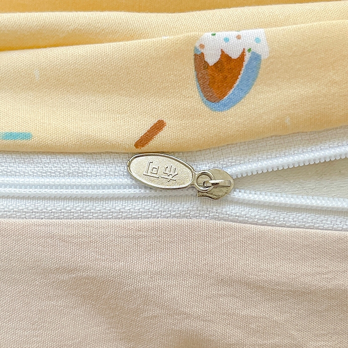 91家纺网 家纺一手货源 找家纺 布可家纺 2025新款水洗棉时尚印花四件套 小狗总动员