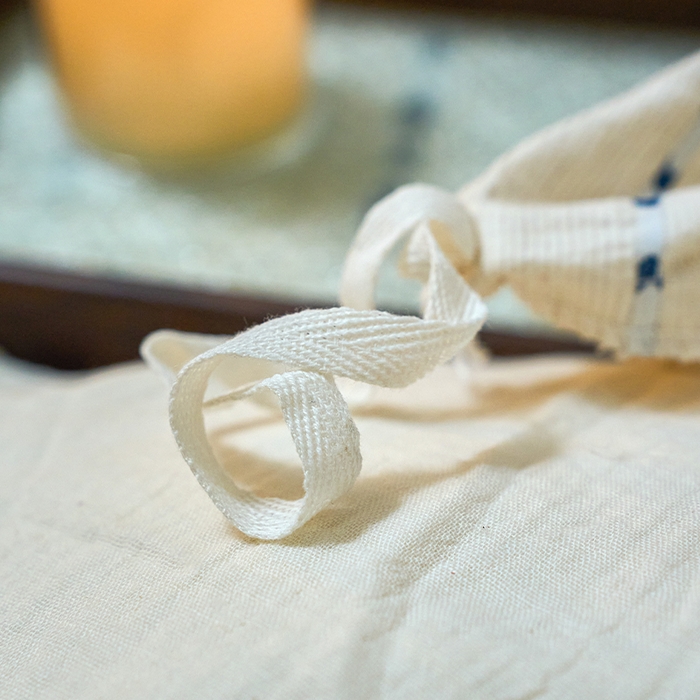 91家纺网 家纺一手货源 找家纺 春皖家纺 2025新款棉麻大提花文艺风四件套 结点-深蓝