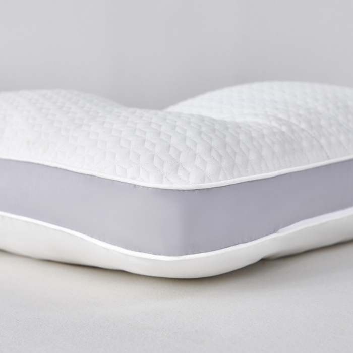 91家纺网 家纺一手货源 找家纺 （总）蝶飞舞 2025新款针织云端享睡枕头枕芯分区护颈椎助睡眠枕芯