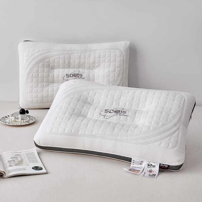 （总）蝶飞舞 2025新款5D悬浮酒店护颈助眠枕头枕芯高档按摩枕