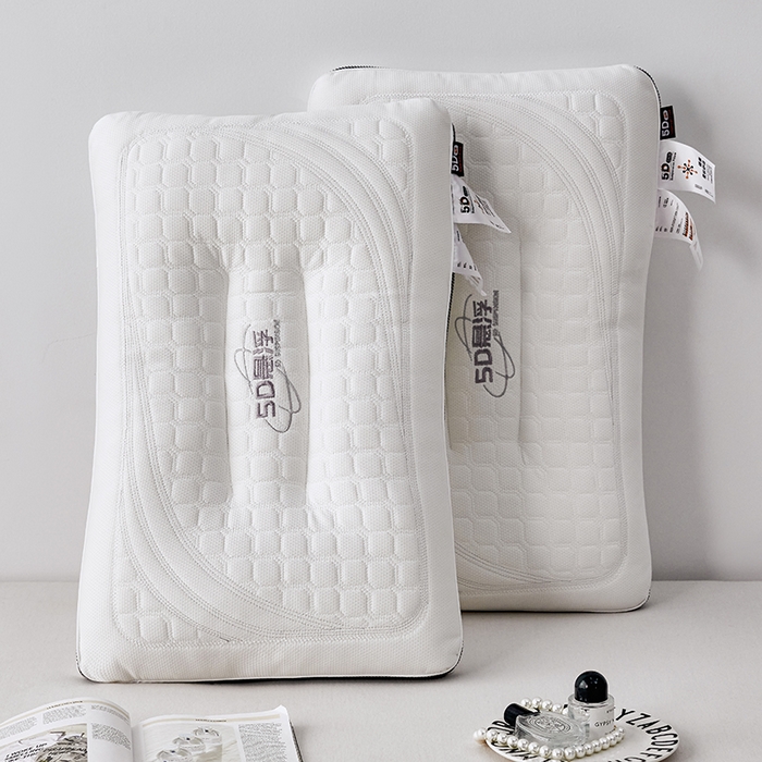 91家纺网 家纺一手货源 找家纺 （总）蝶飞舞 2025新款5D悬浮酒店护颈助眠枕头枕芯高档按摩枕