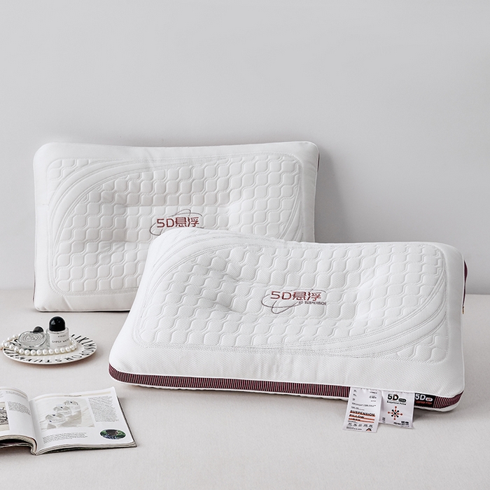 91家纺网 家纺一手货源 找家纺 （总）蝶飞舞 2025新款5D悬浮酒店护颈助眠枕头枕芯高档按摩枕