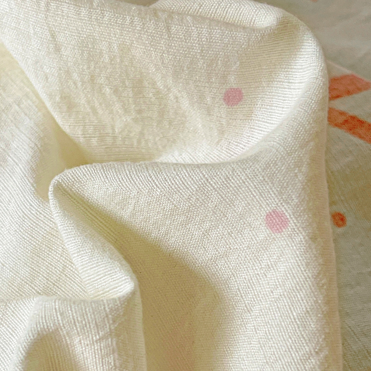 91家纺网 家纺一手货源 找家纺 娜娜 2025新款云感双层纱四件套 蝶轮粉语