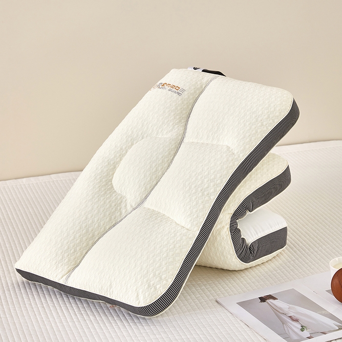 91家纺网 家纺一手货源 找家纺 （总）蝶飞舞 2025新款360护颈分区护颈枕头枕芯 保健枕牵引枕头