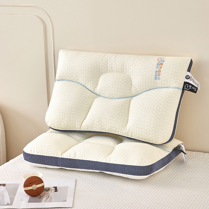 91家纺网 家纺一手货源 找家纺 （总）蝶飞舞 2025新款360护颈分区护颈枕头枕芯 保健枕牵引枕头