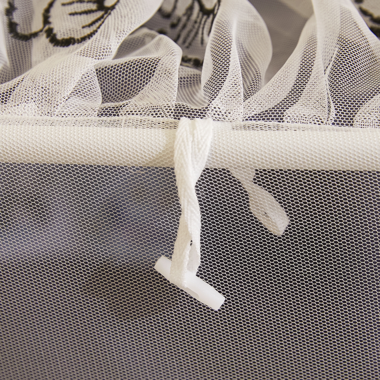 91家纺网 家纺一手货源 找家纺 爱上家居 2025新款学生蚊帐花边款 藏青